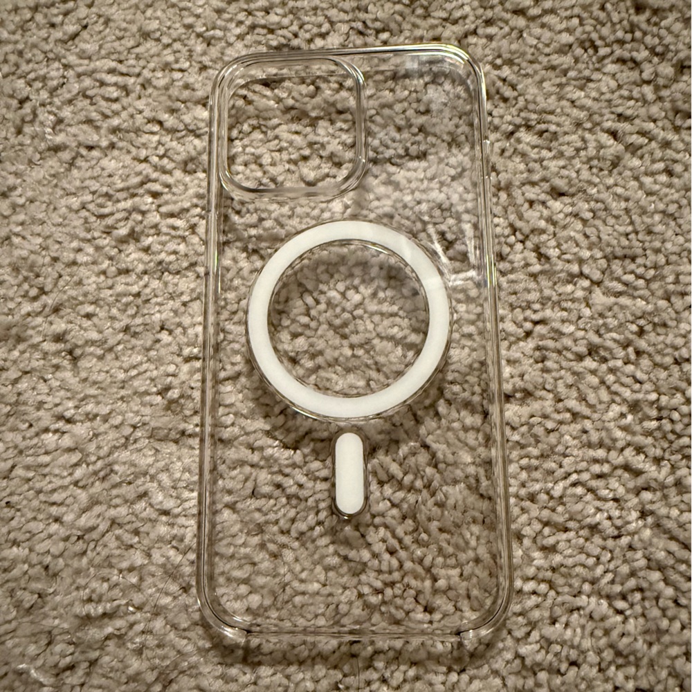 Apple iPhone 15 Pro Max Clear MagSafe-Compatible Phone Case